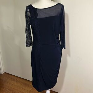 Vince Camuto Navy Blue Cocktail Dress
